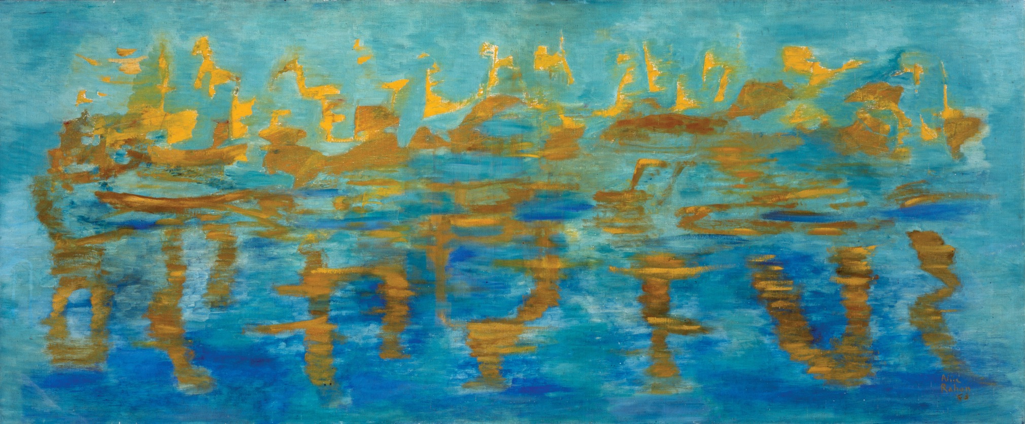 Alice Rahon, Byblos, 1963