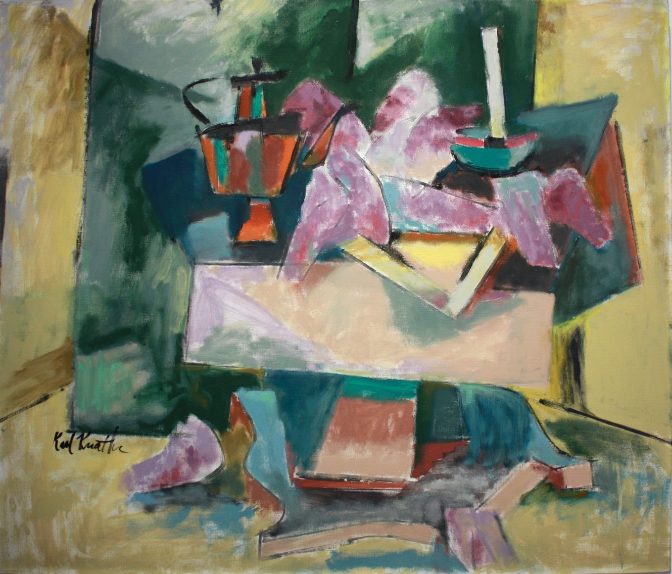 Karl Knaths Still Life, c. 1964
