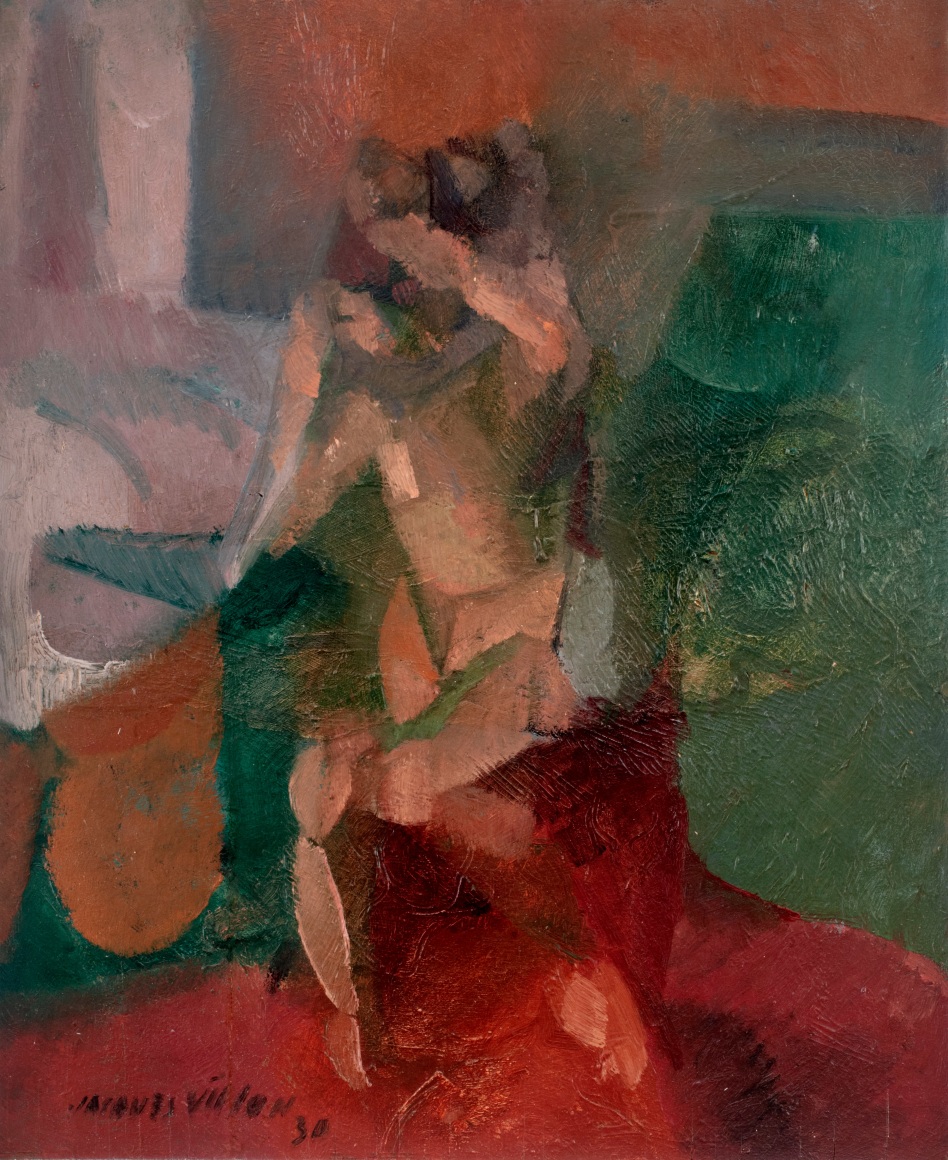 Jacques Villon Femme &agrave; sa toilette, 1930