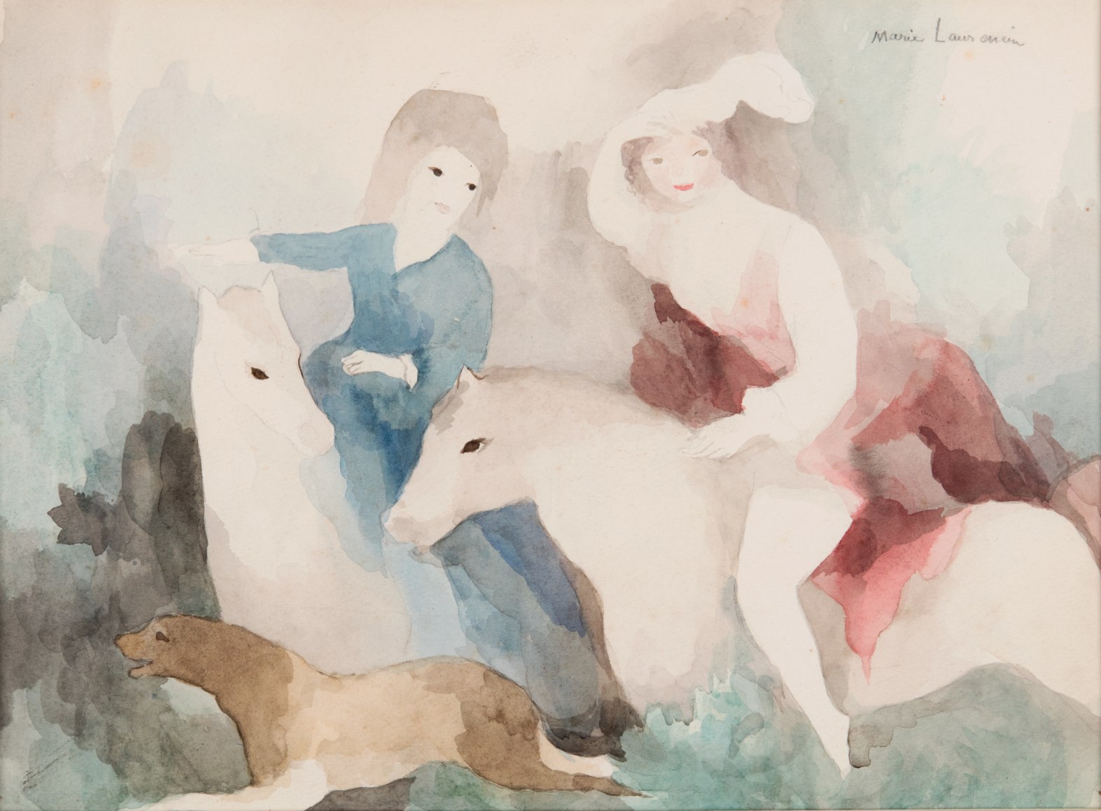 Marie Laurencin,&nbsp;Femmes d&#039;&eacute;quitation