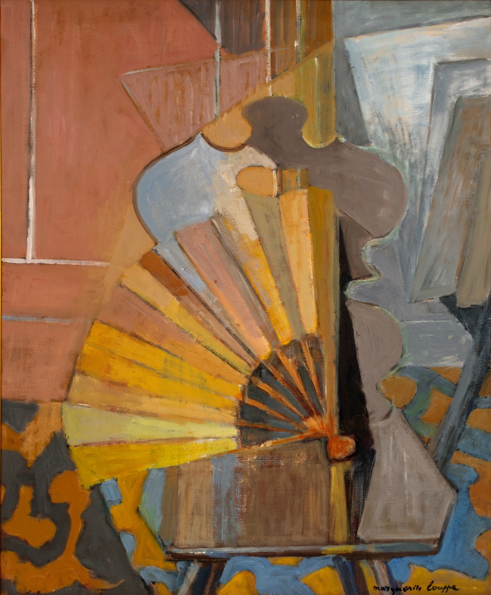 L&#039;eventail Oil on canvas