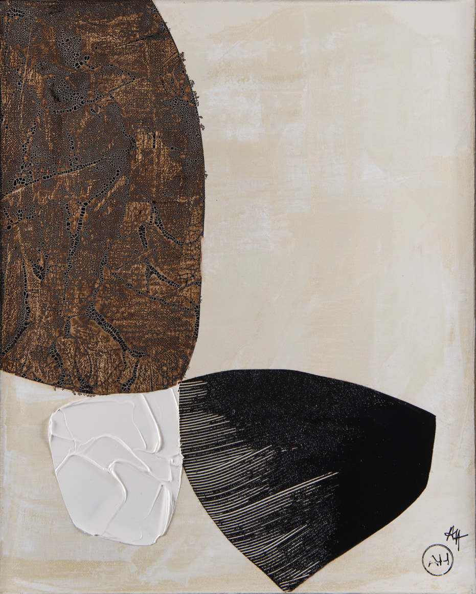 Terre IV, 2021, Mixed media on canvas