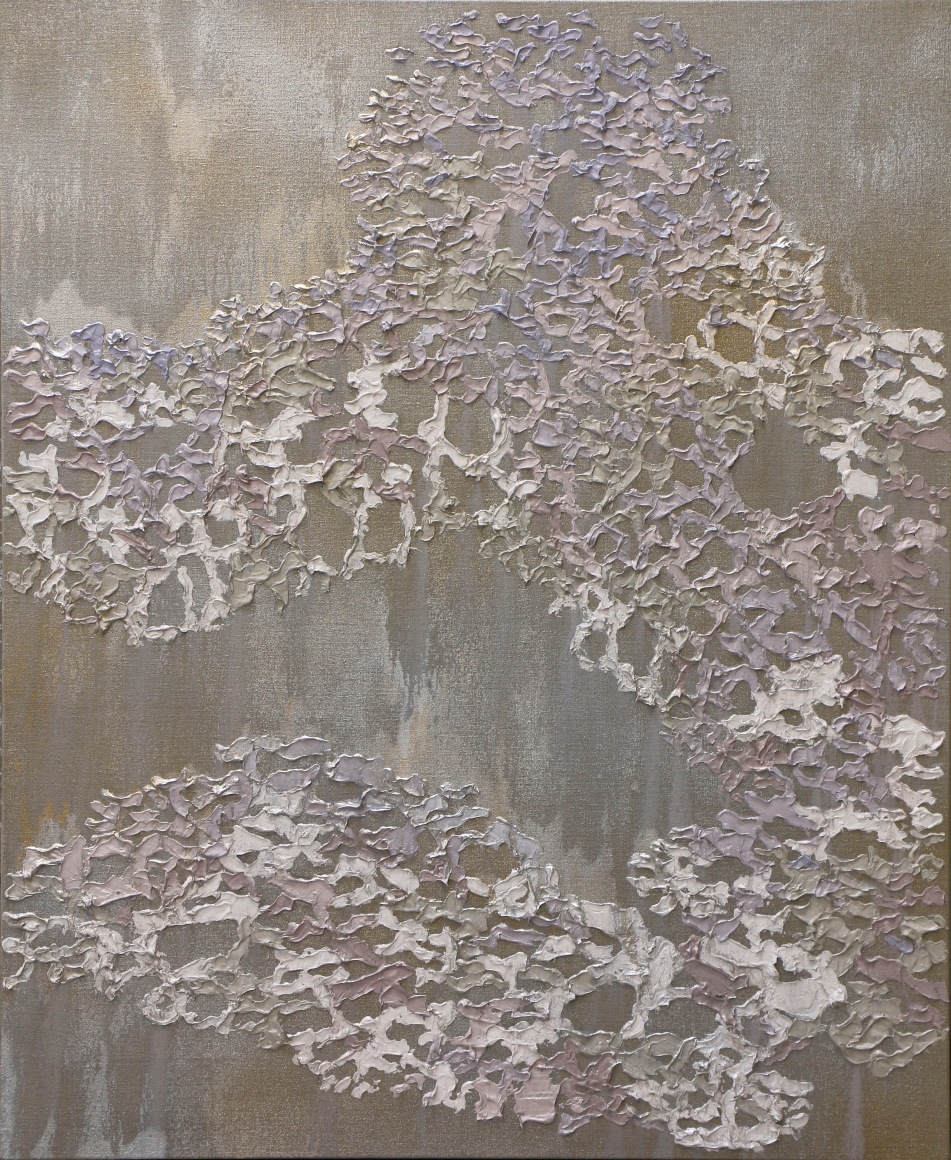 Sparkle, 2018 Oil and wax on linen