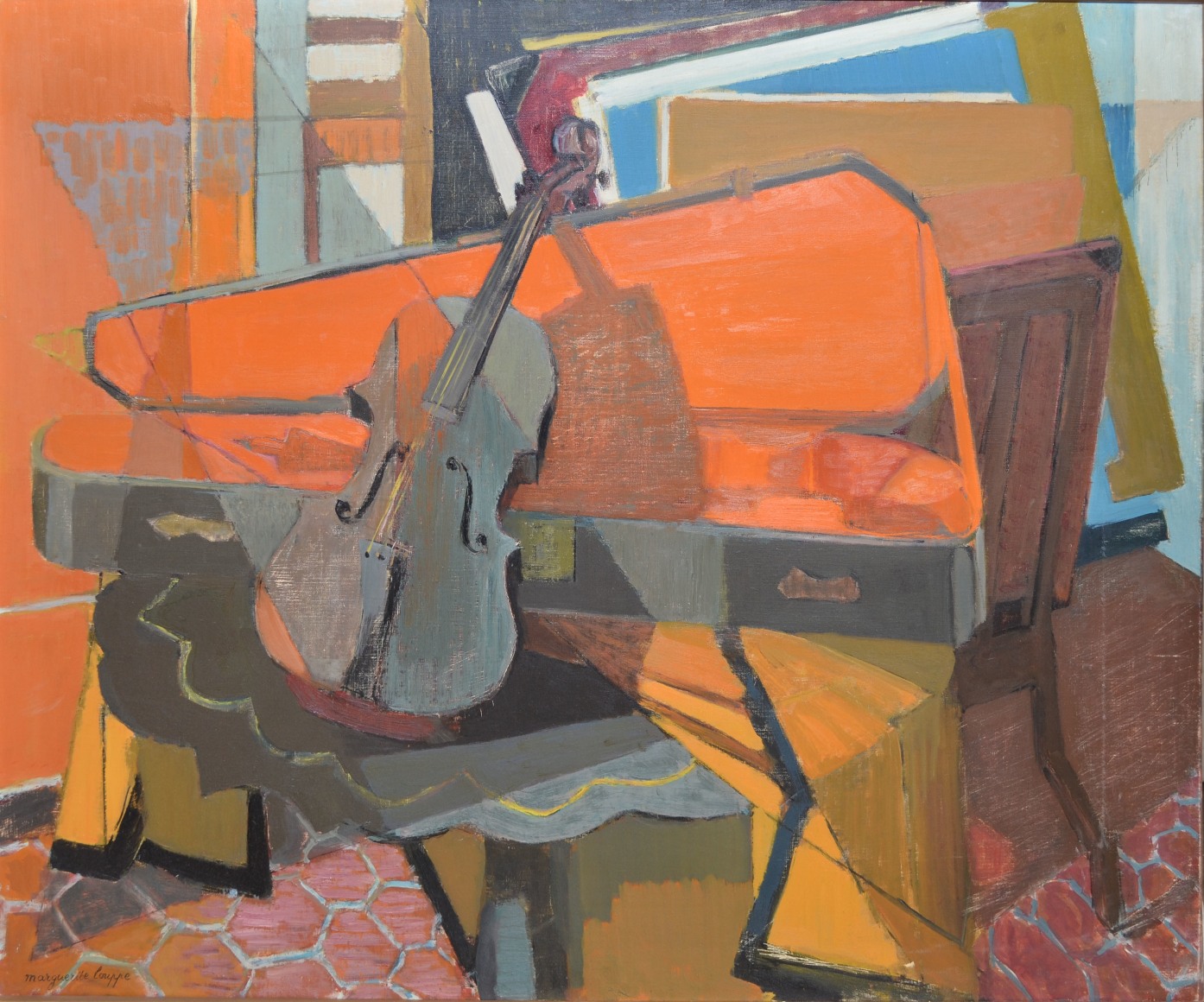 Marguerite Louppe Le violon rouge