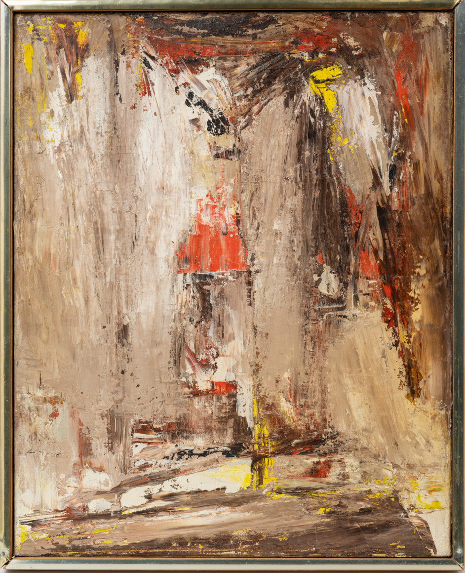 Gertrude Greene Red and Yellow, c. 1950