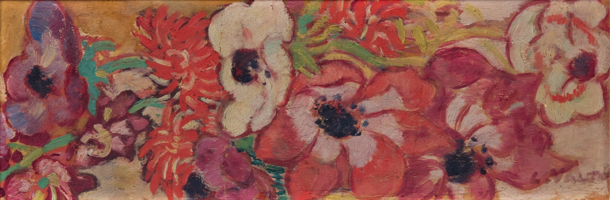 Louis Valtat, Panneau d&#039;an&eacute;mones, c. 1915
