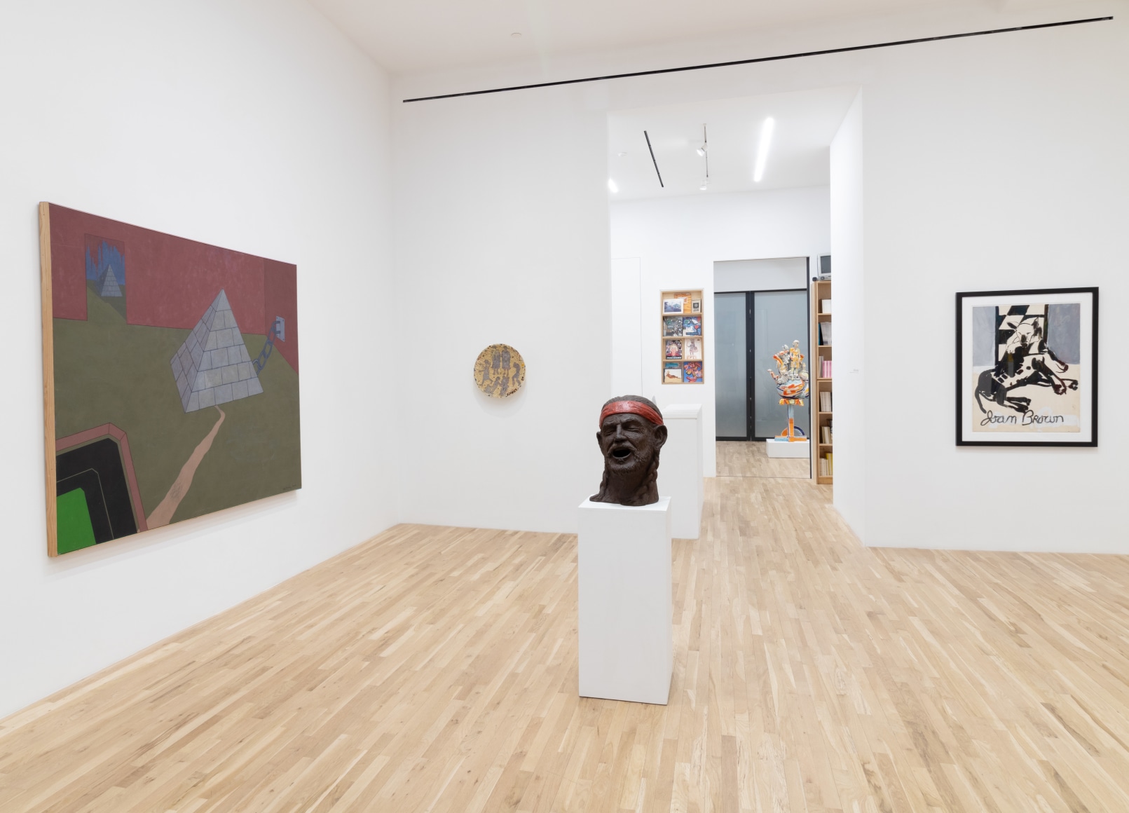 Installation view, Going Our Way, George Adams Gallery, New York, NY, 2024.