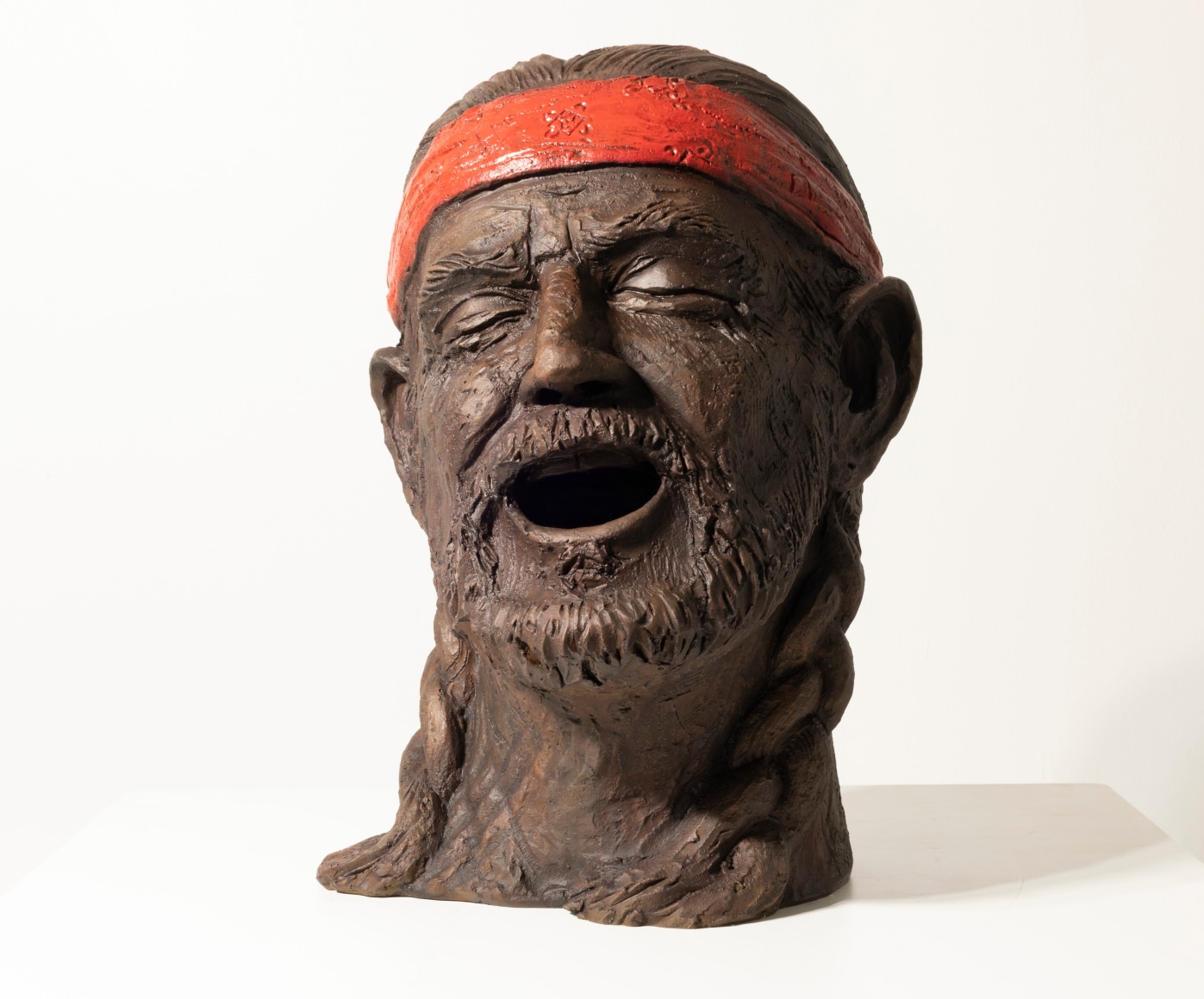 Robert Arneson, Willie Nelson, 1984.