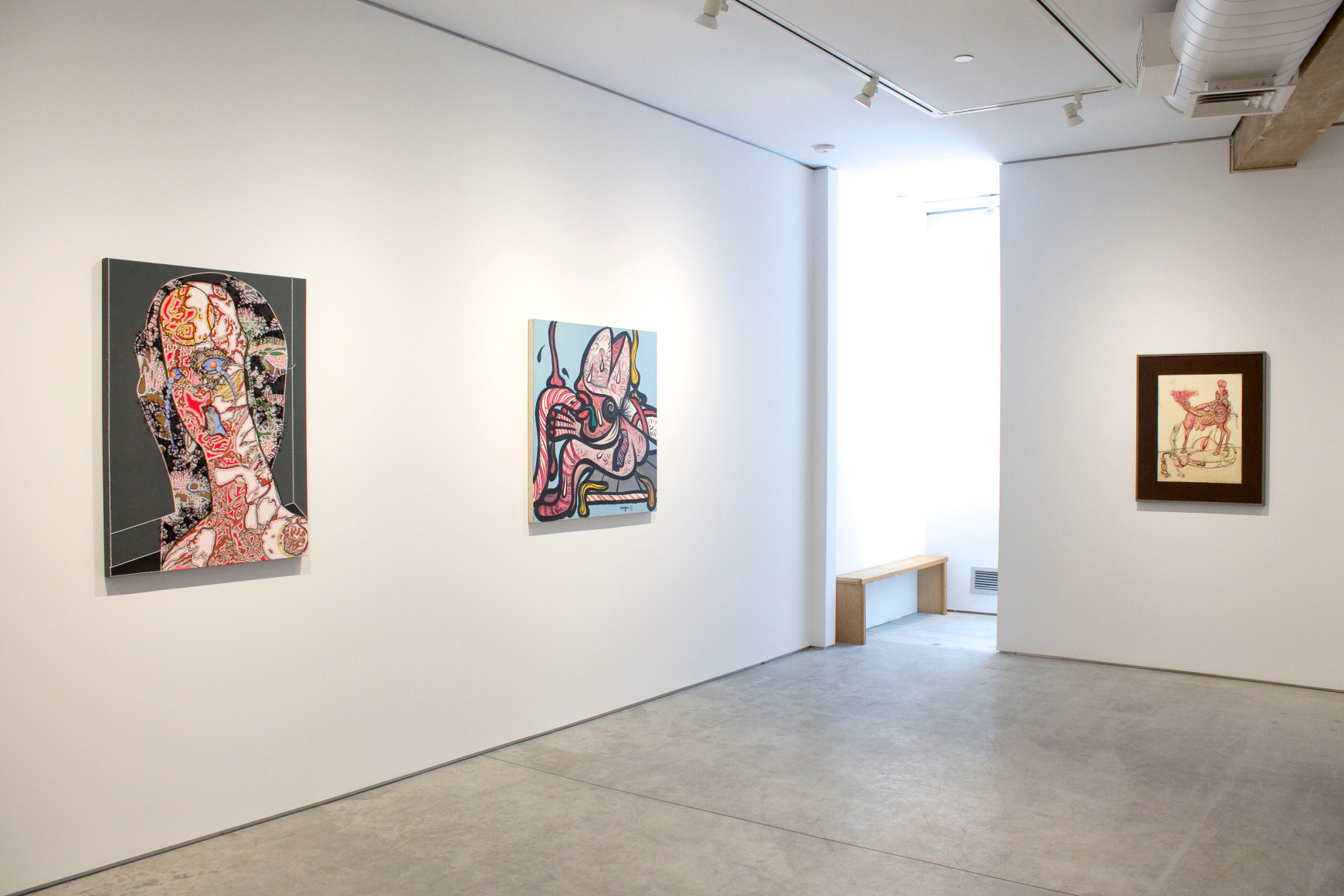 Installation View, Body/Object, George Adams Gallery, New York, 2019.