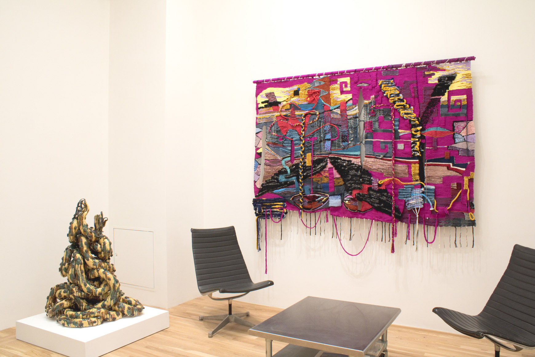 Installation view, Shapeshifters, George Adams Gallery, New York, 2021