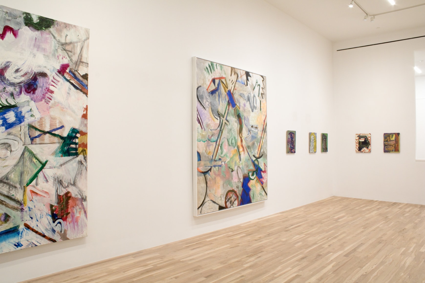 Installation view, Elmer Bischoff/Tom Burckhardt: A Dialogue, George Adams Gallery, New York, 2022