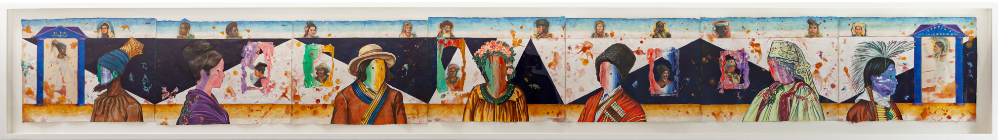 Enrique Chagoya, 'Utopías Coloniales,' 2020.