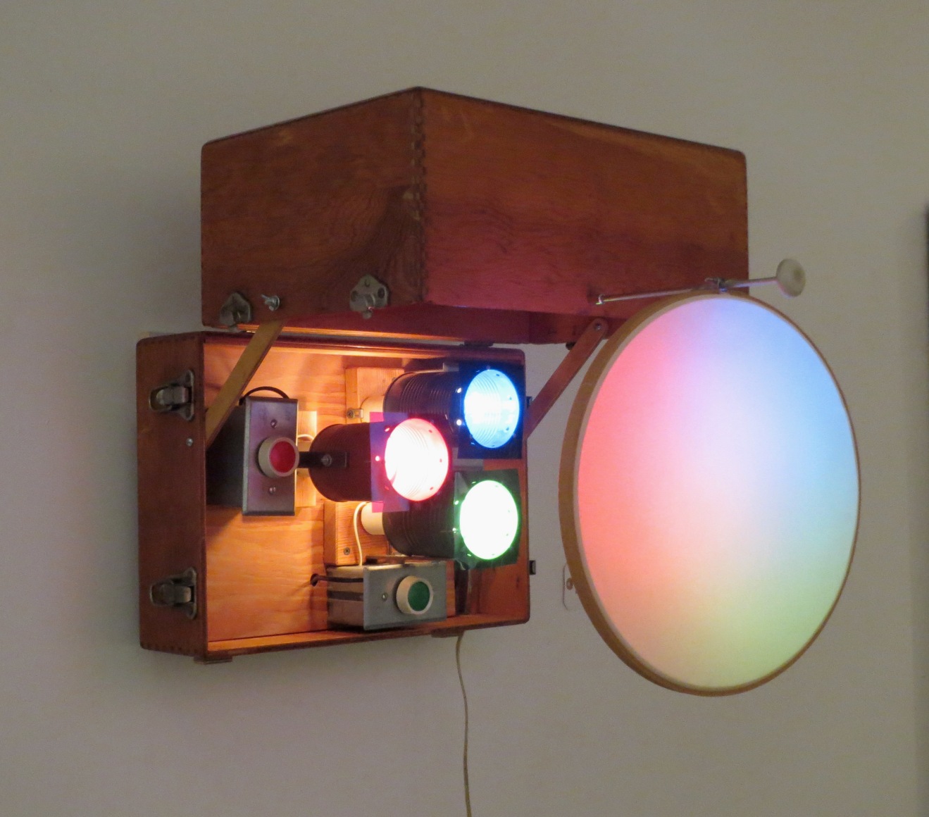 Tony May,  "Additive Color Mixing Device," c. 2000-08/2018