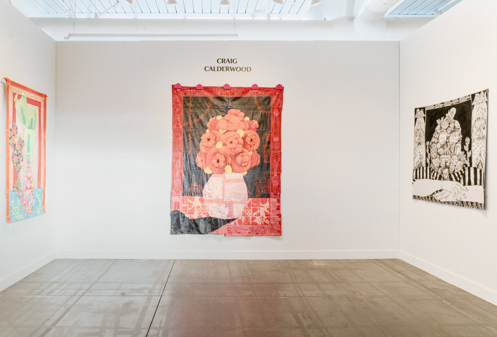Installation view, Craig Calderwood, George Adams Gallery at FOG Design+Art, San Francisco, CA, 2024.