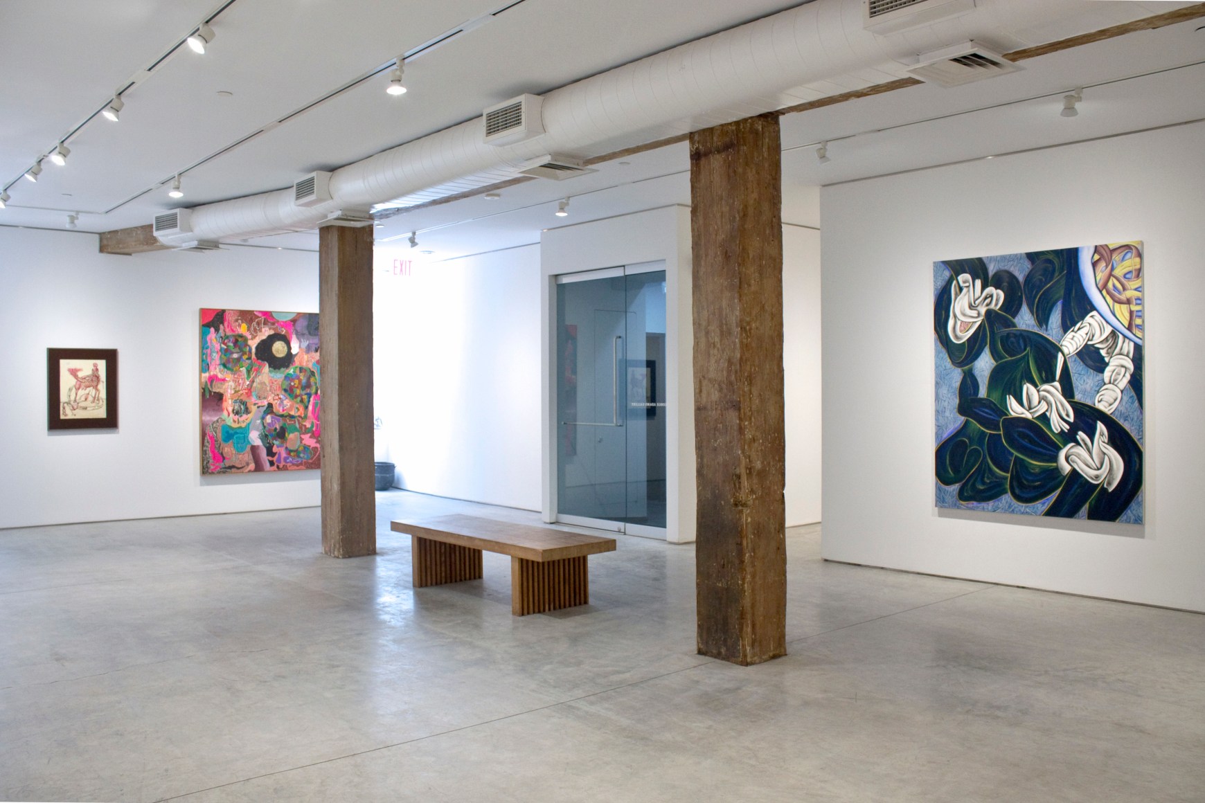 Installation View, Body/Object, George Adams Gallery, New York, 2019.