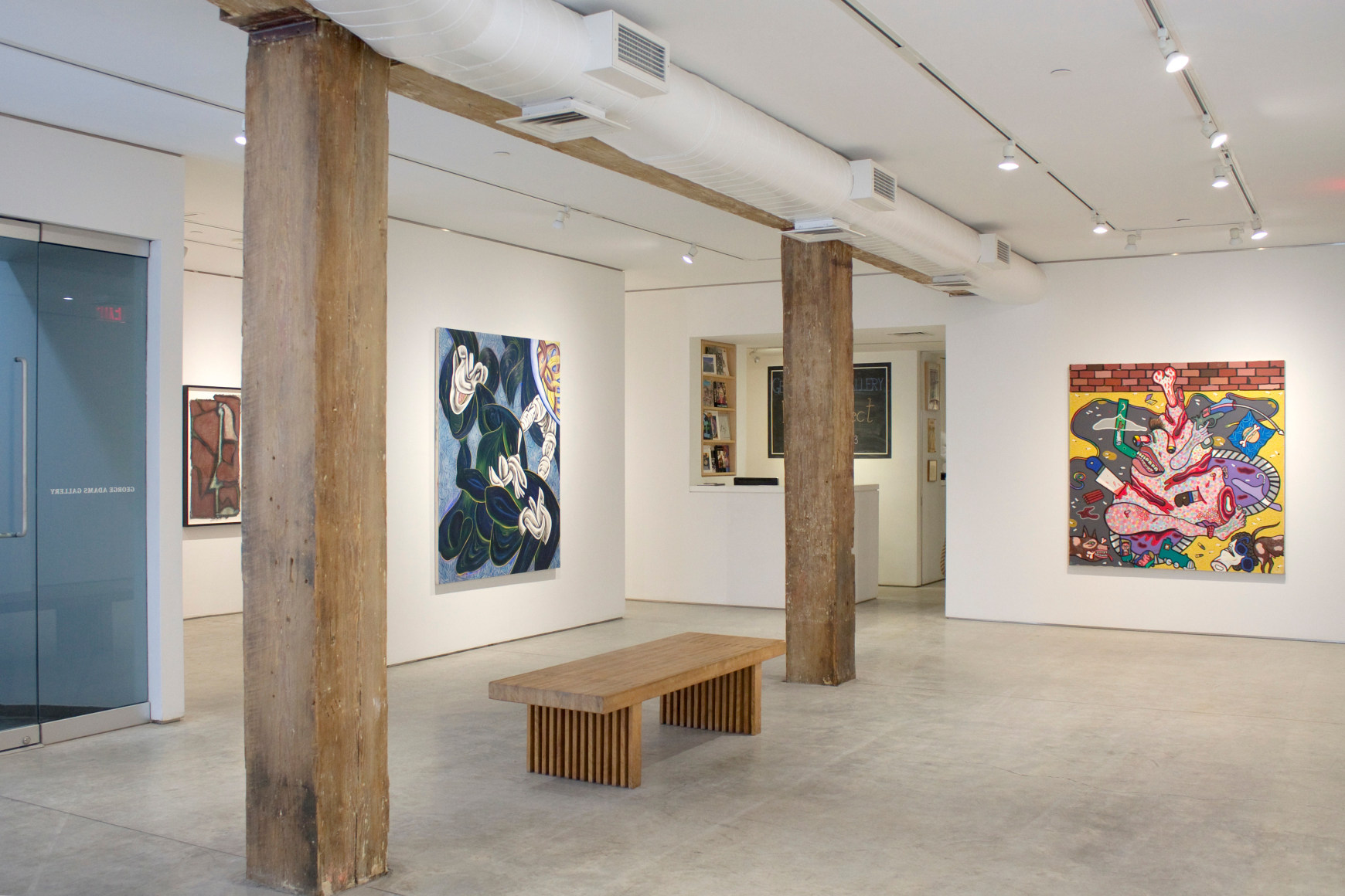 Installation View, Body/Object, George Adams Gallery, New York, 2019.
