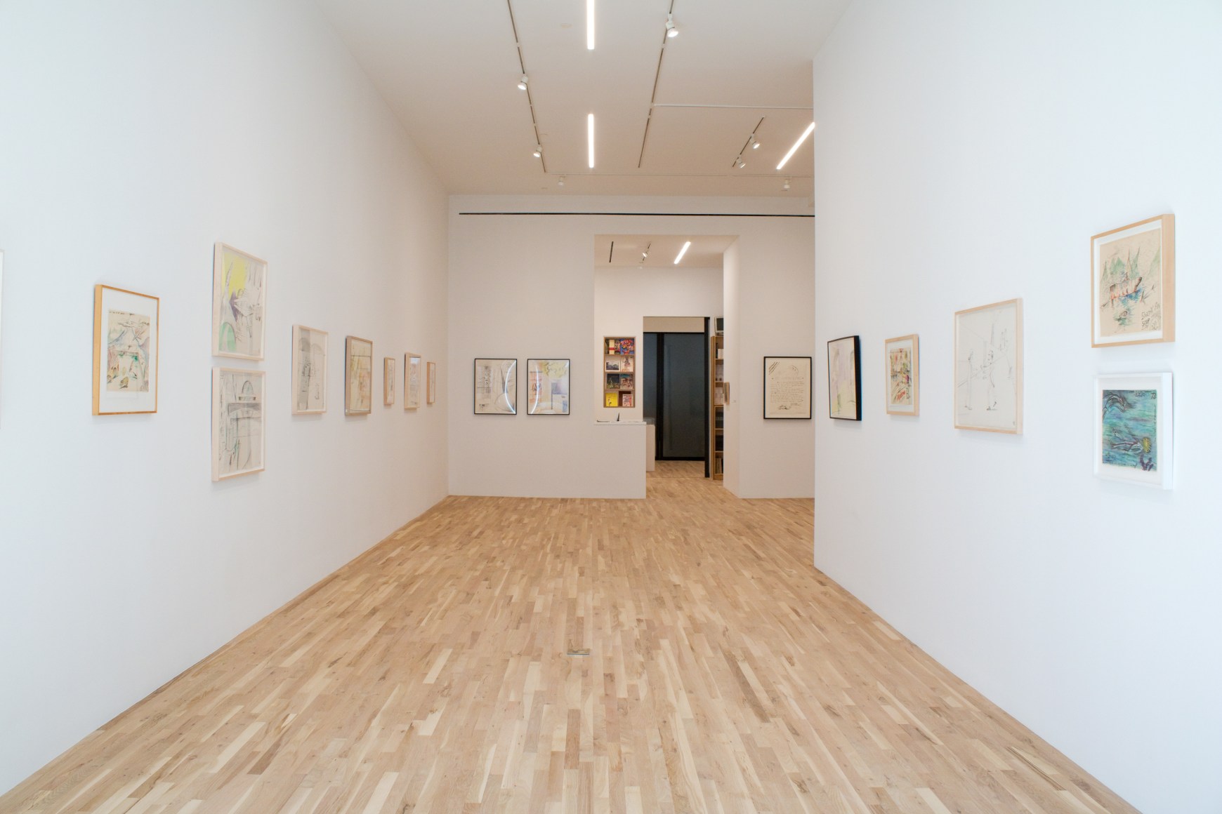 Installation view, H. C. Westermann: Le Bandeur, George Adams Gallery, New York, 2021.