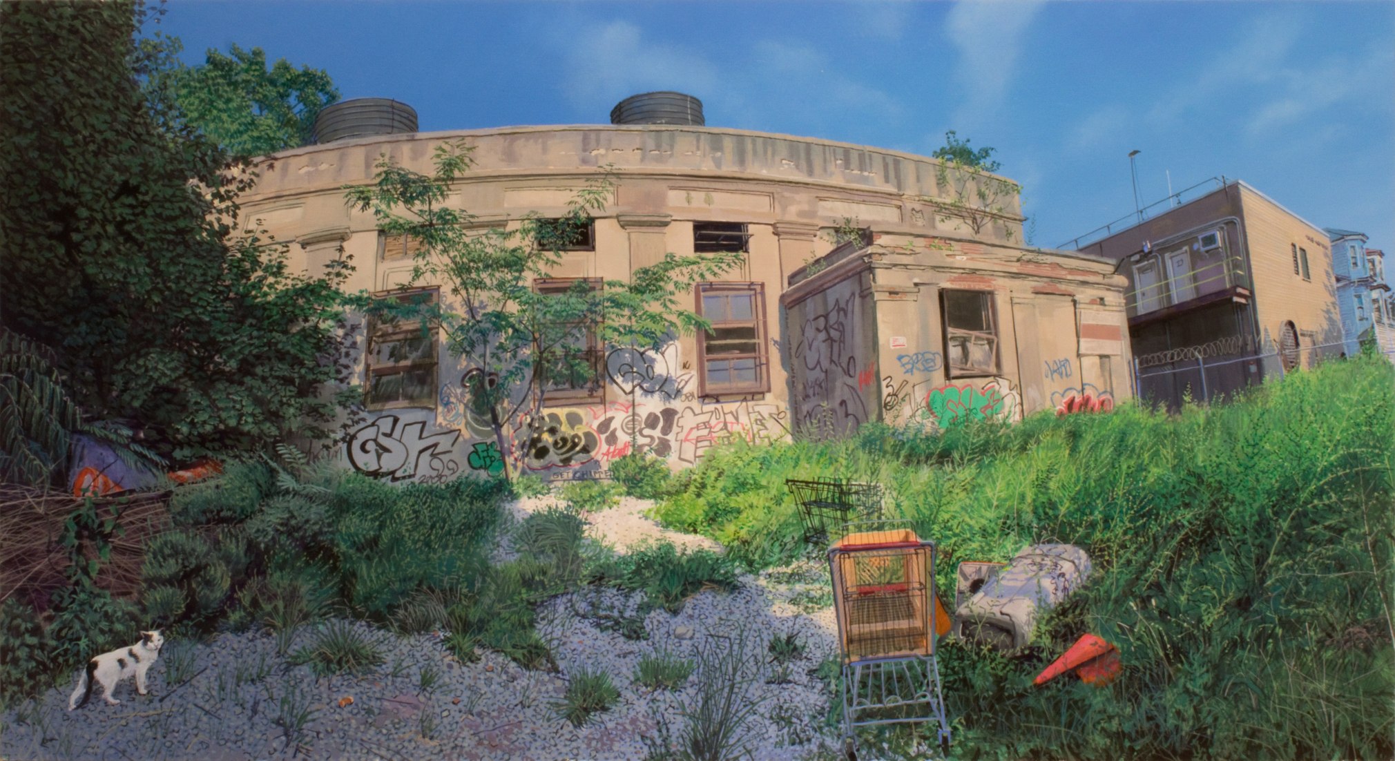 Andrew Lenaghan, 'Power Station, Midwood, Brooklyn,' 2021.