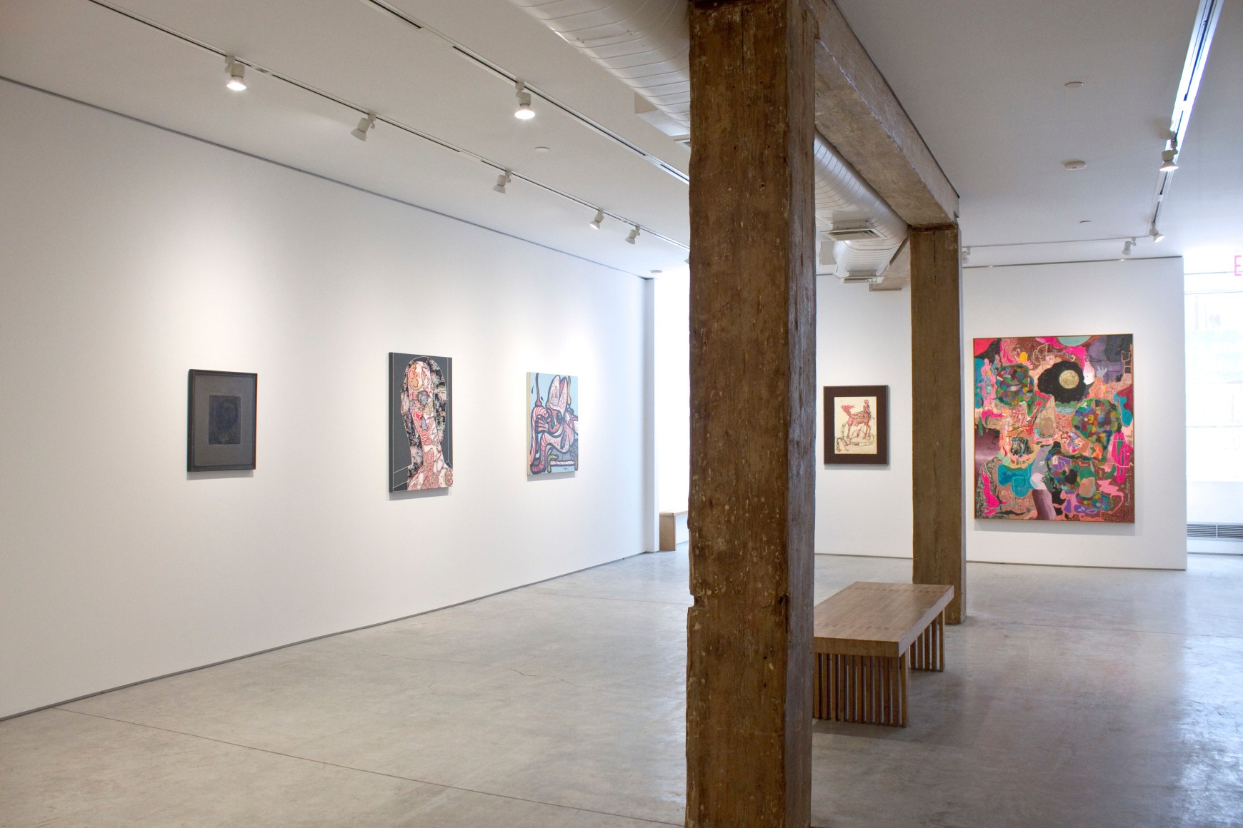 Installation View, Body/Object, George Adams Gallery, New York, 2019.