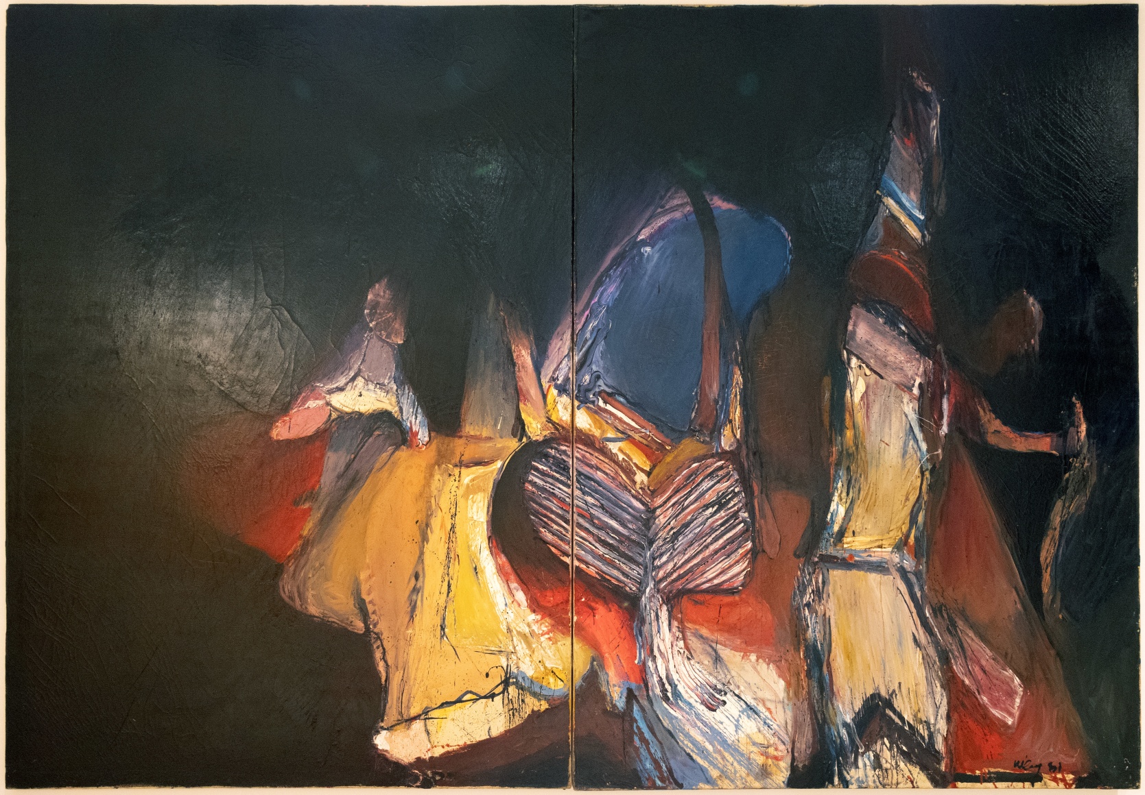 William T. Wiley, Folk Lore I, 1961.