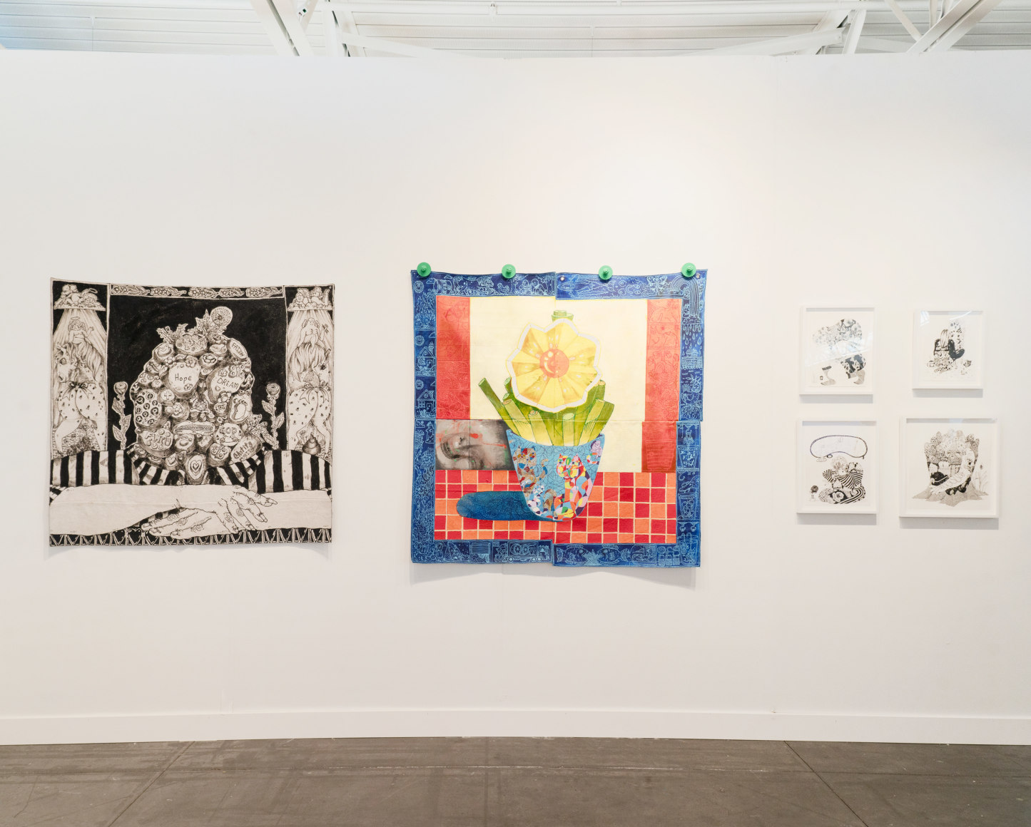 Installation view, Craig Calderwood, George Adams Gallery at FOG Design+Art, San Francisco, CA, 2024.