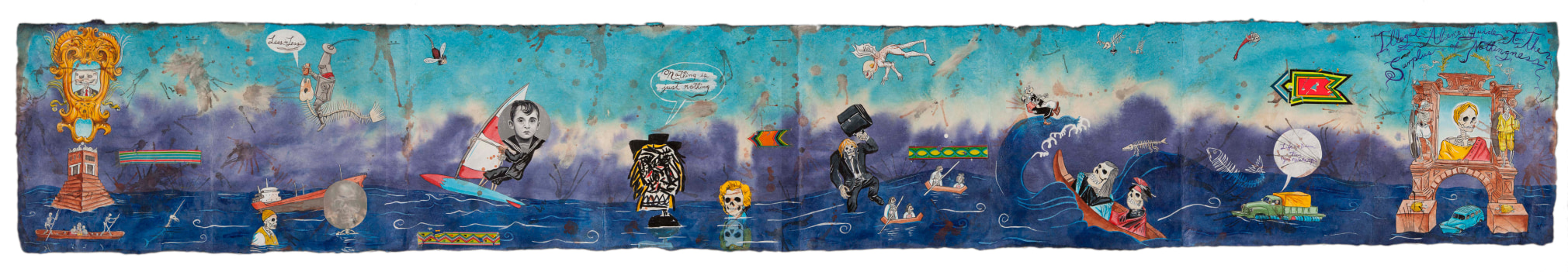 Enrique Chagoya, 'Illegal Alien's Guide to the Surplus of Nothingness,' 2009/2012.