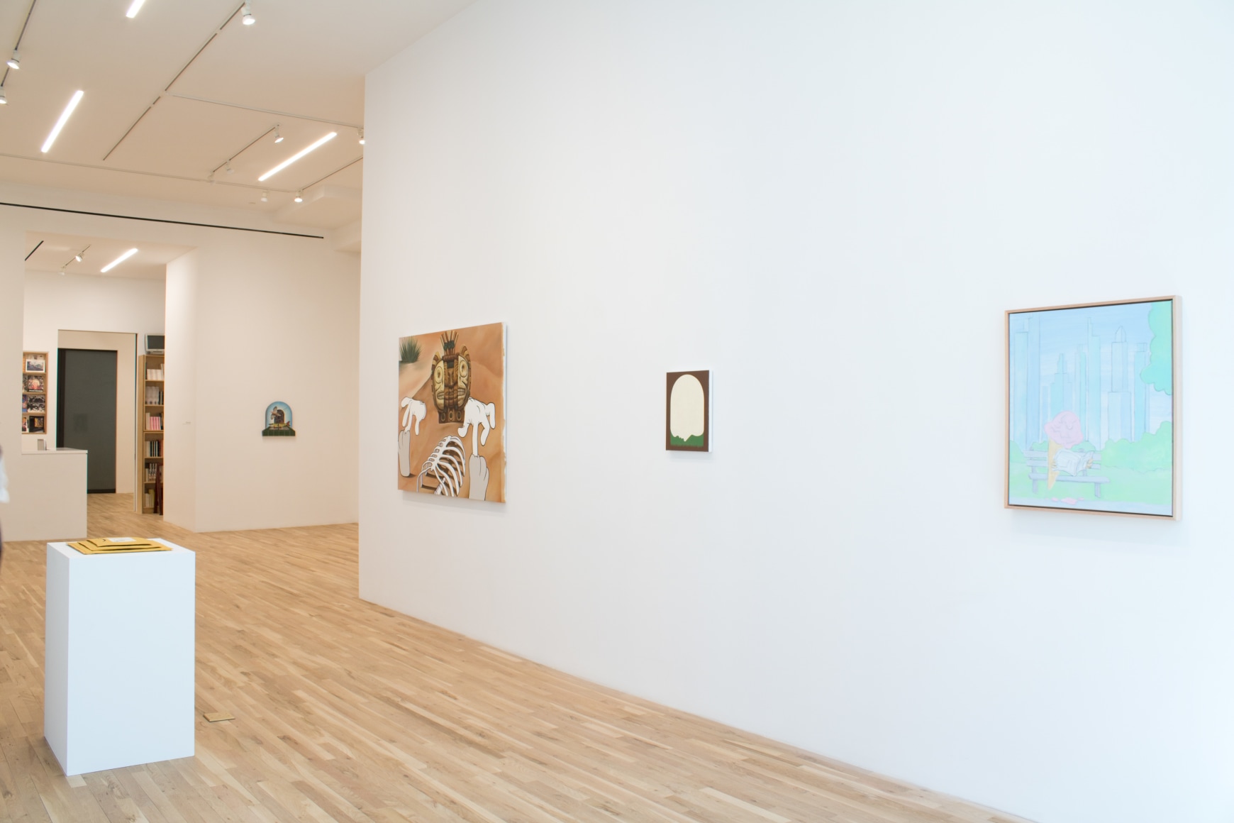 Installation view,&nbsp;(m)ad-libs, George Adams Gallery, New York, 2022.