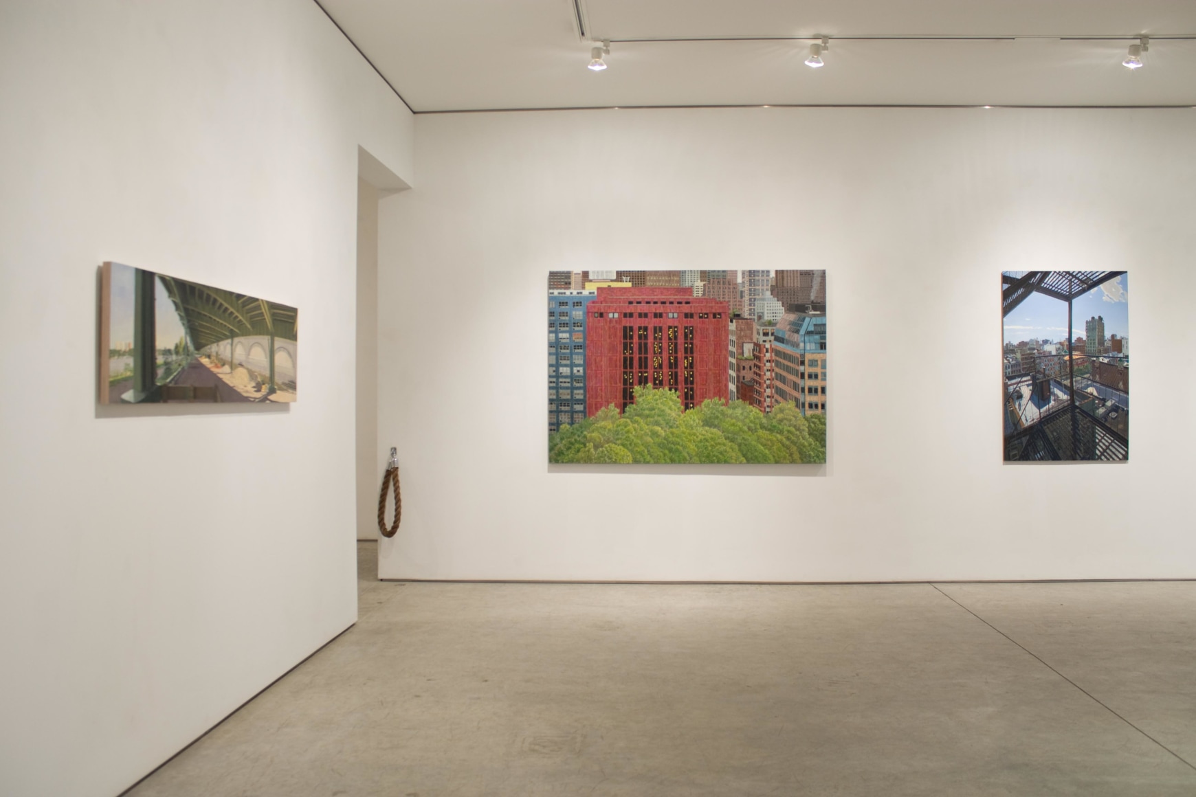 Installation View, Differing Views, George Adams Gallery, New York, 2016.