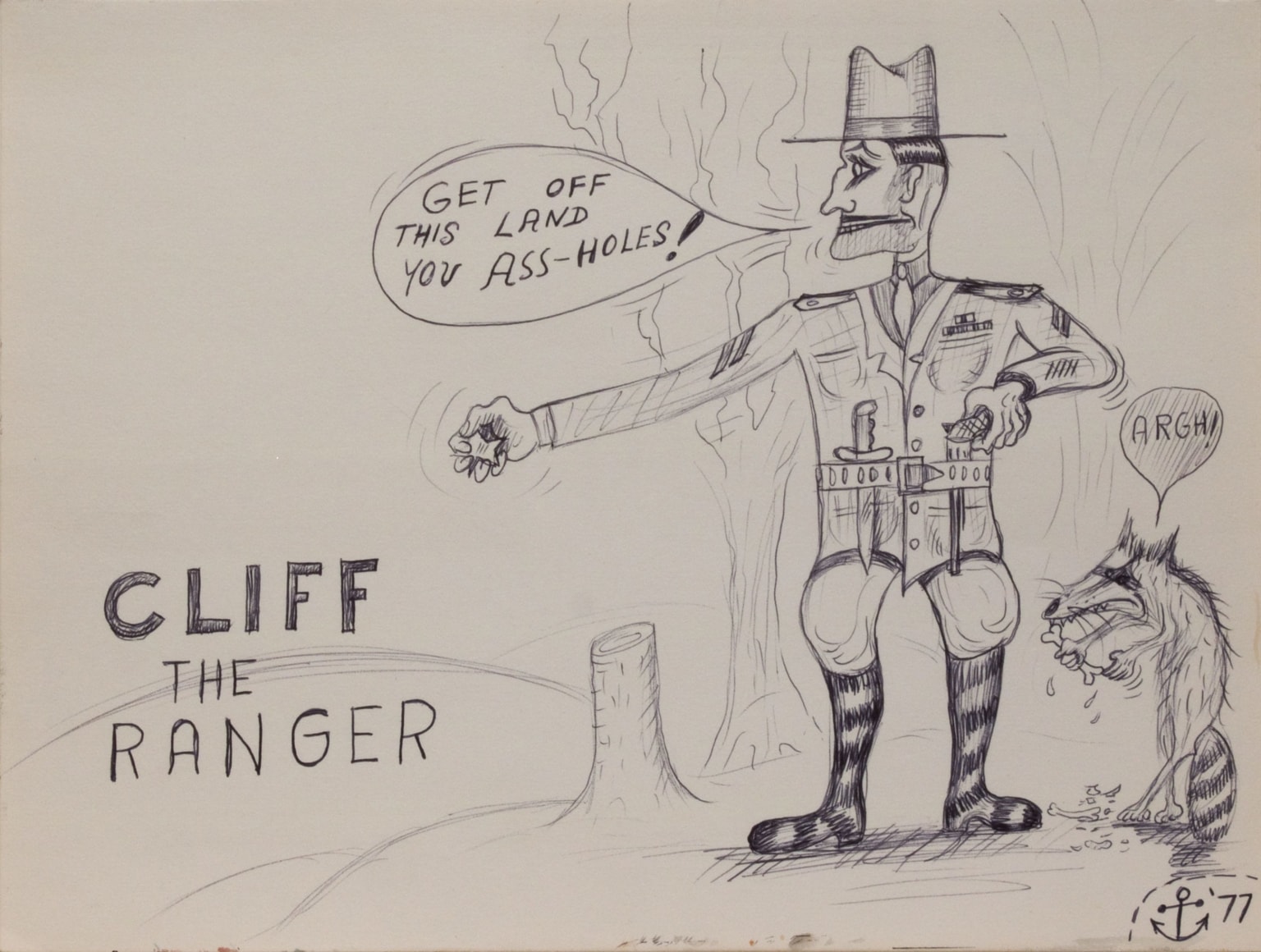H.C. Westermann 'Cliff the Ranger' 1977