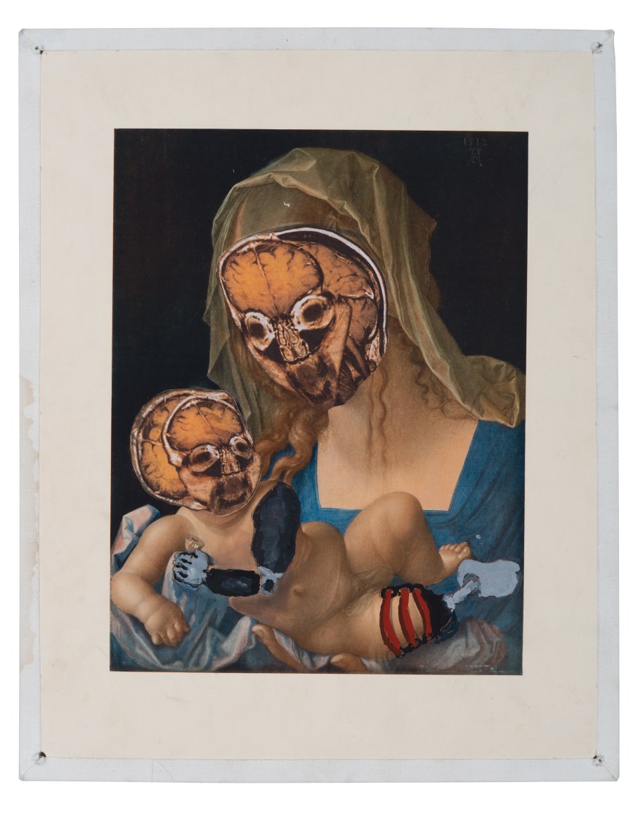 Katherine Sherwood  Pandemic Madonna (Dürer)  2022