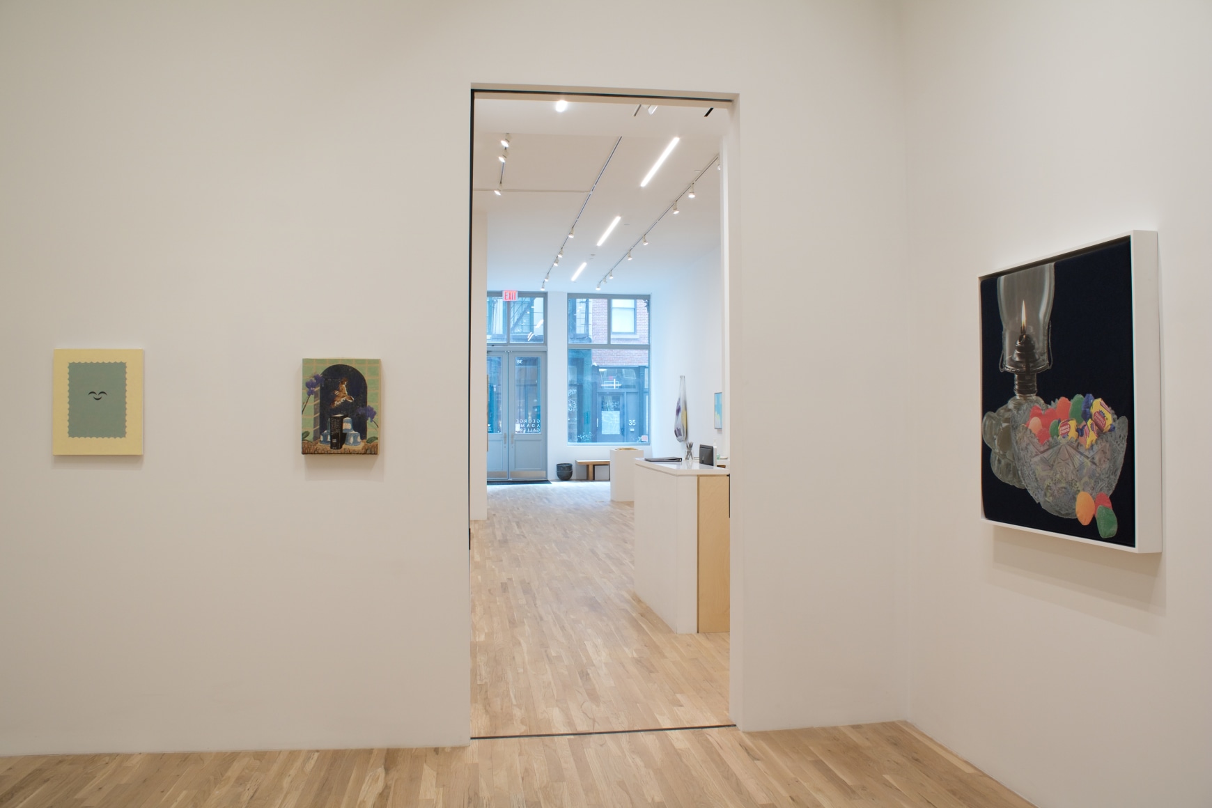 Installation view, (m)ad-libs, George Adams Gallery, New York, 2022.