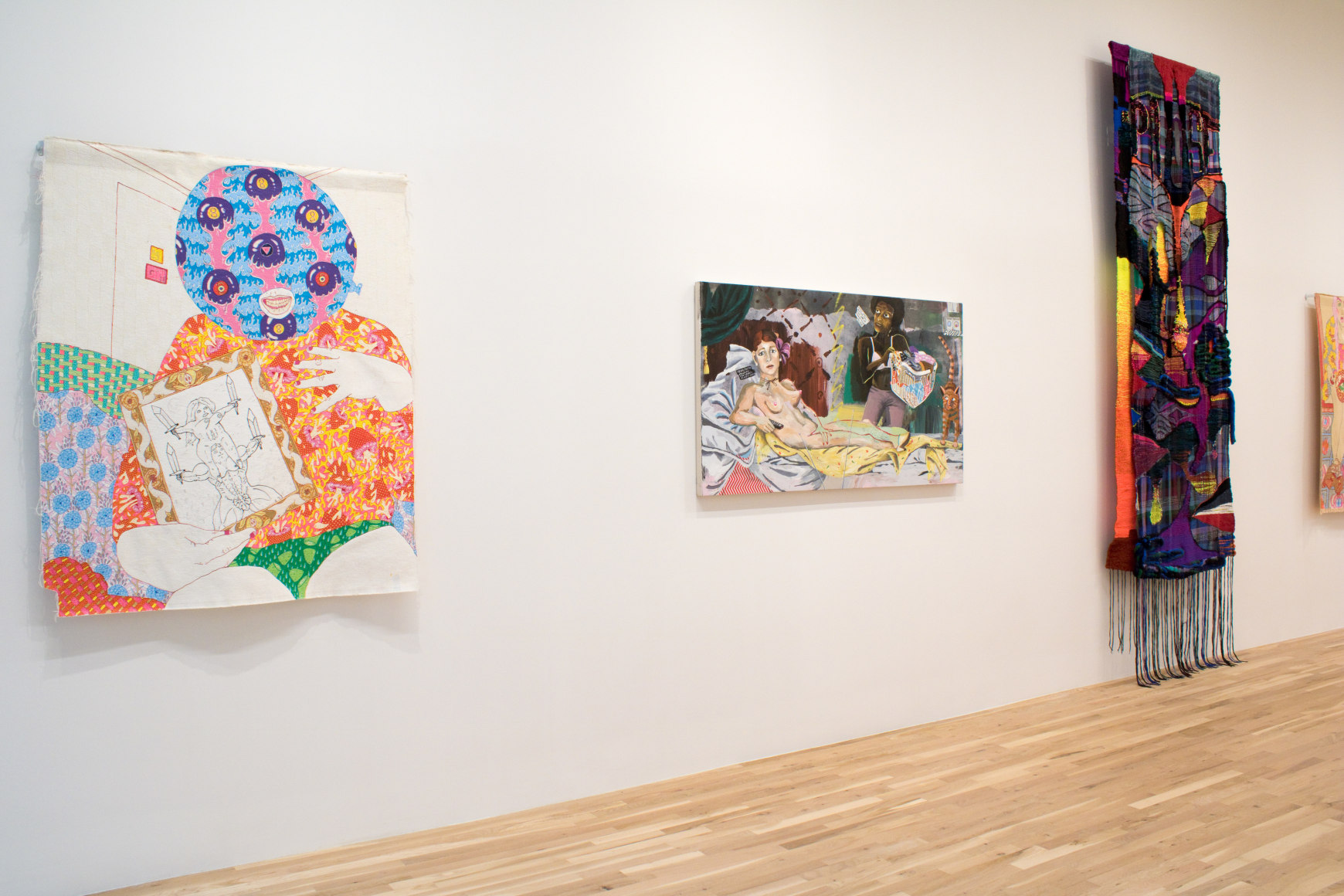 Installation view, Shapeshifters, George Adams Gallery, New York, 2021