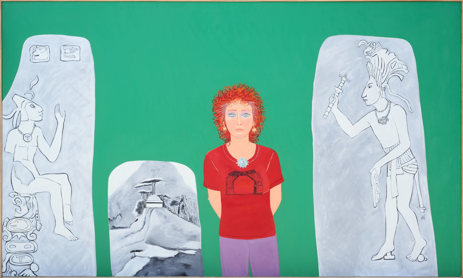 Homage to Quetzalcoatl & Count de Waldeck  1983