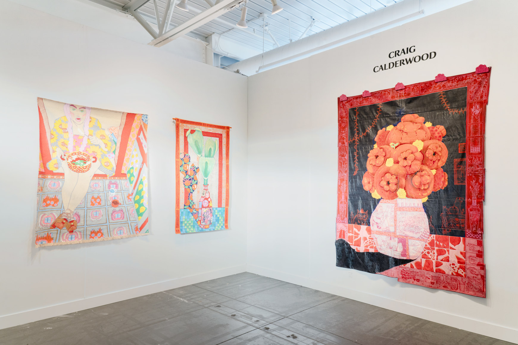 Installation view, Craig Calderwood, George Adams Gallery at FOG Design+Art, San Francisco, CA, 2024.