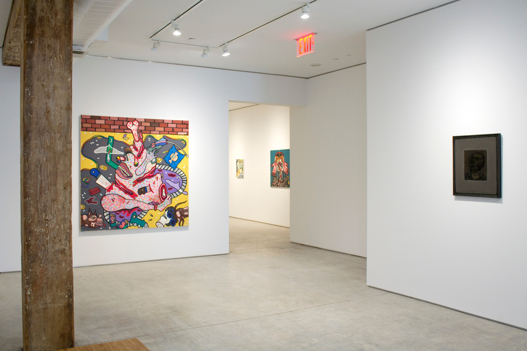 Installation View, Body/Object, George Adams Gallery, New York, 2019.