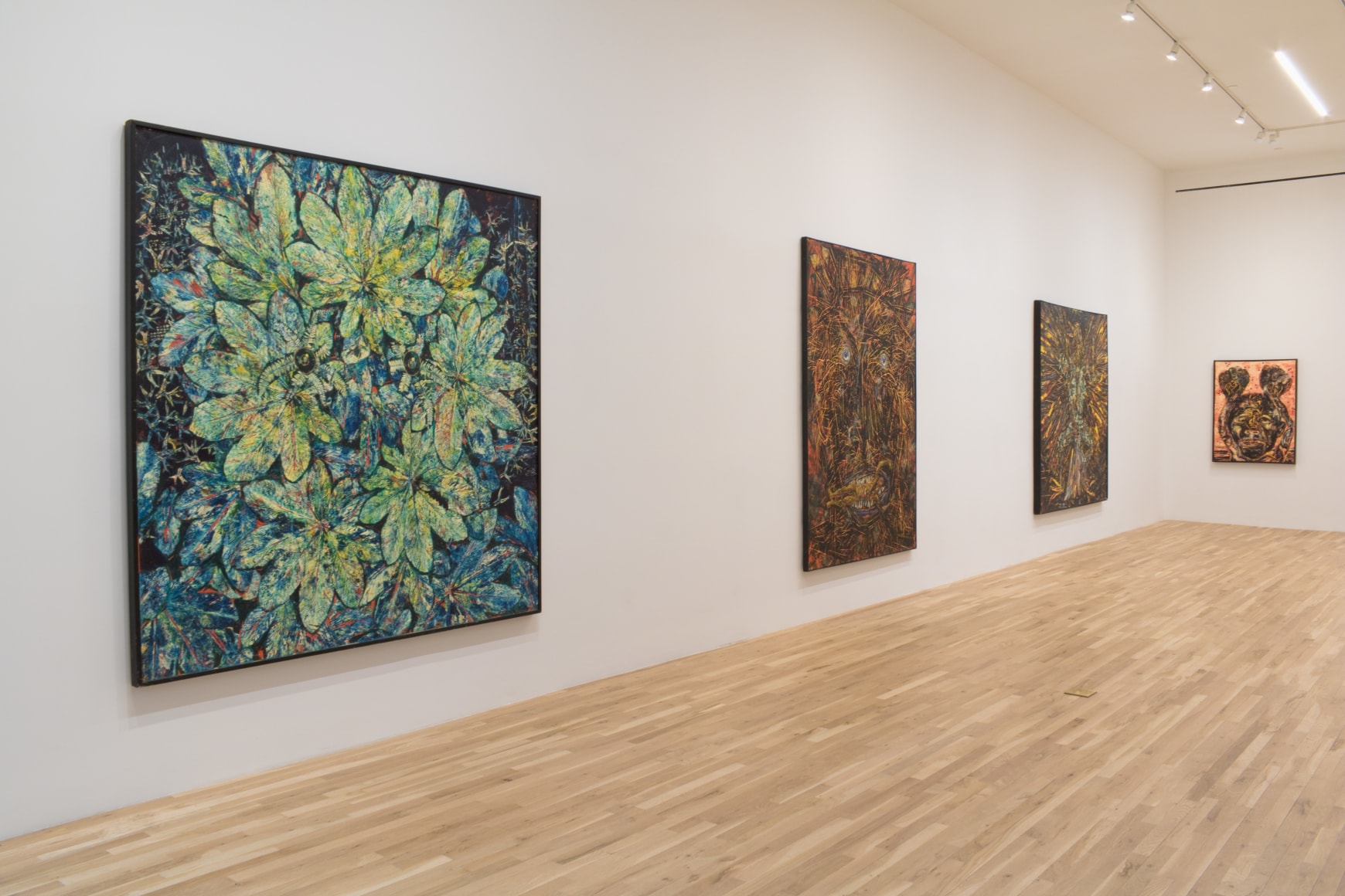 Installation view, Arnaldo Roche Rabell, 'Dualidades,' George Adams Gallery, New York, 2023.