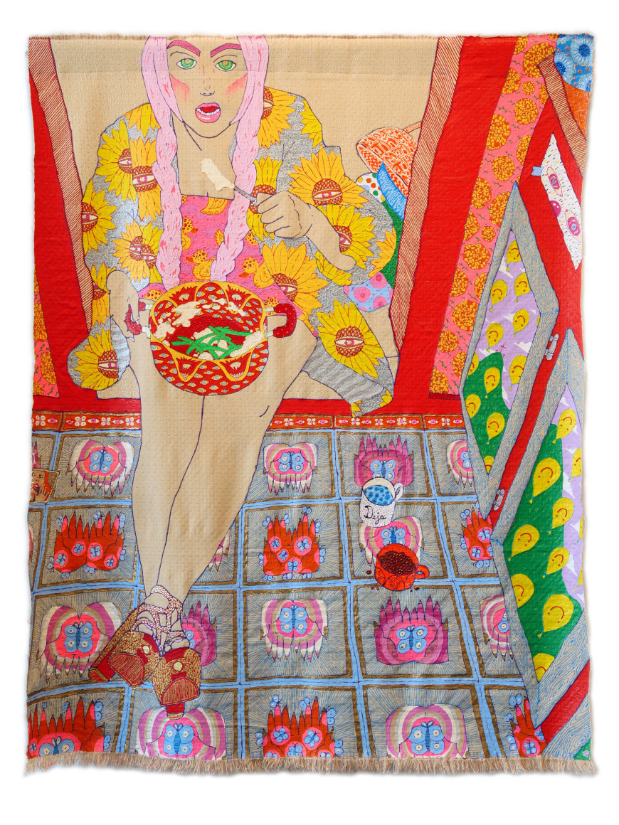 Craig Calderwood, "How's Your Jesus Christ Been Hanging?" 2018.