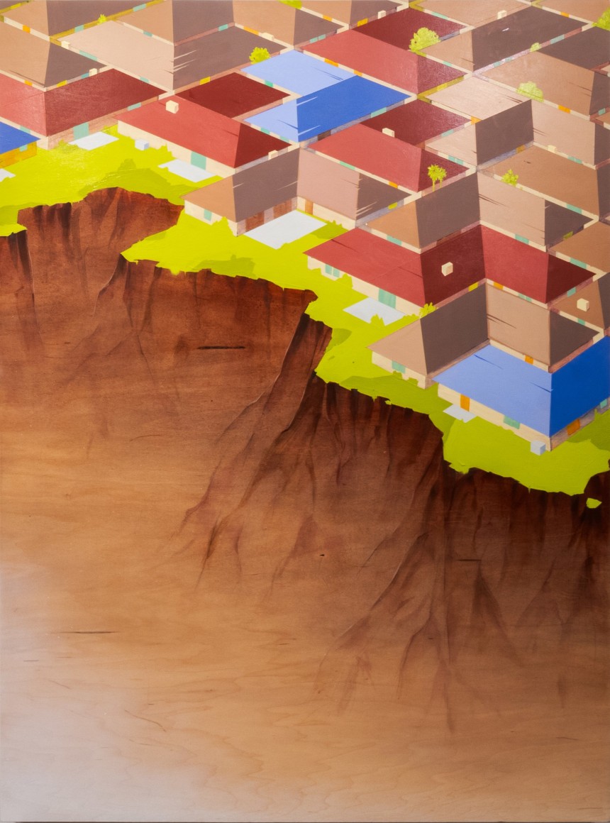 Chris Ballantyne, 'Cliffside Development', 2023