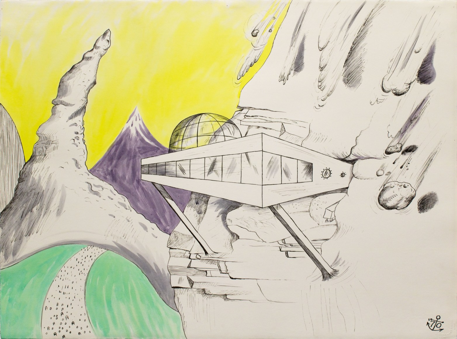 H.C. Westermann 'Untitled (Mountain Home)' 1970