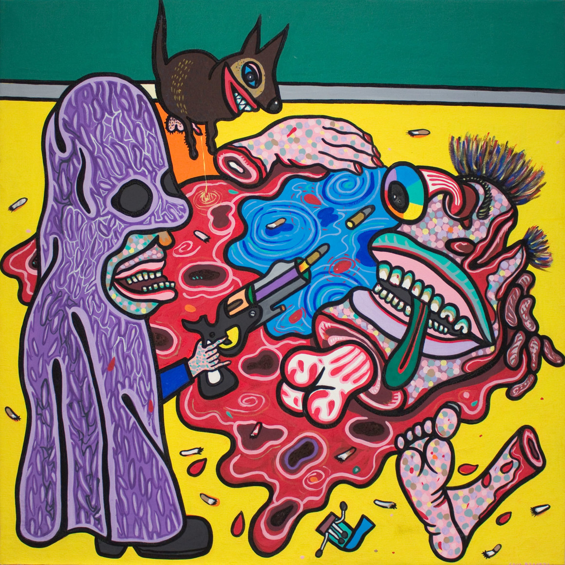 Luis Cruz Azaceta, Bang Bang You Are Dead 1978