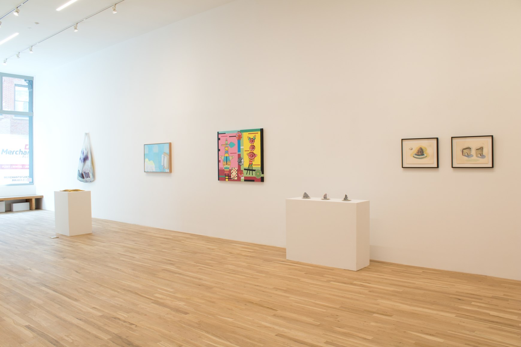 Installation view, (m)ad-libs, George Adams Gallery, New York, 2022.