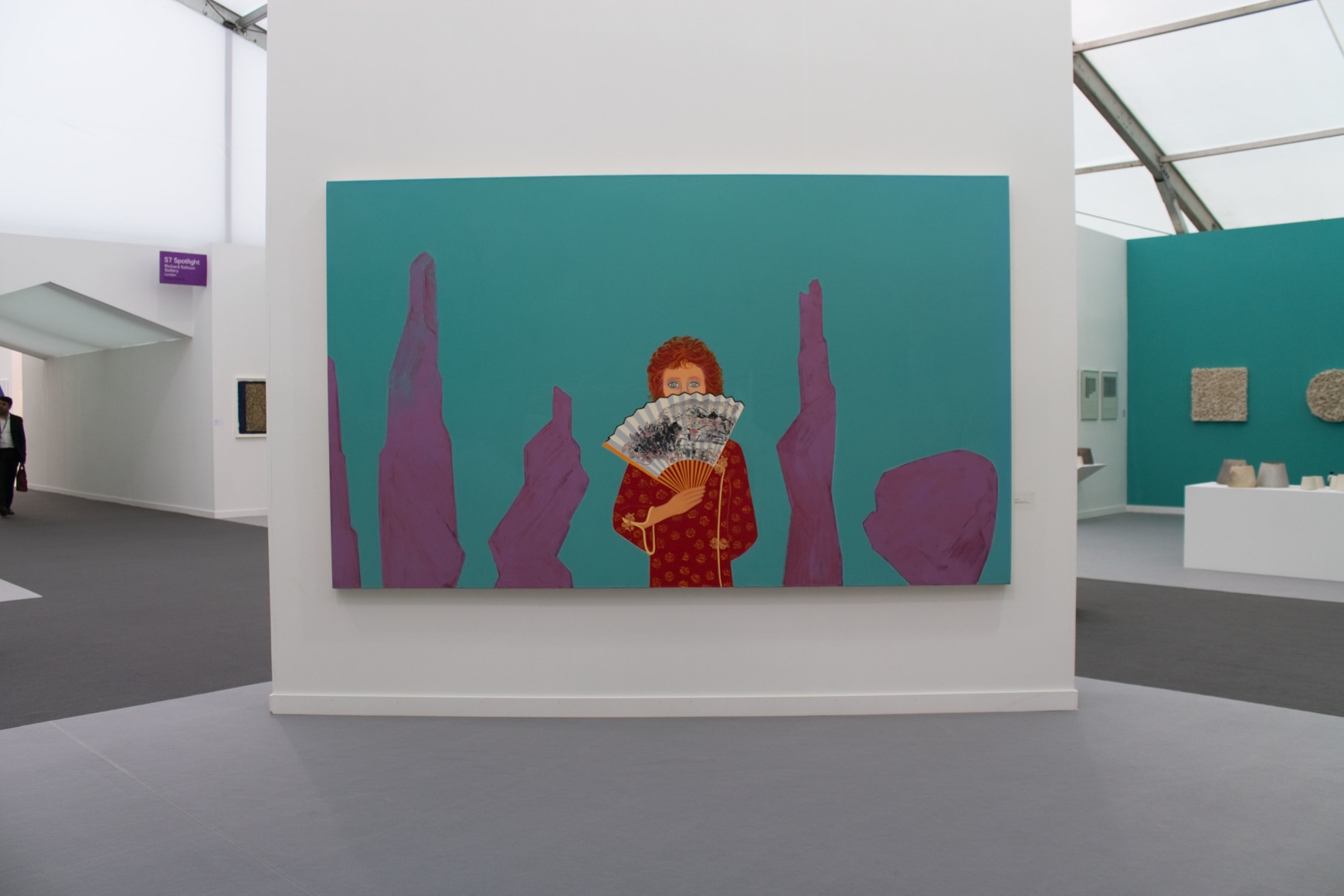 Installation View, Joan Brown, Frieze New York 2019, George Adams Gallery, New York, 2019.