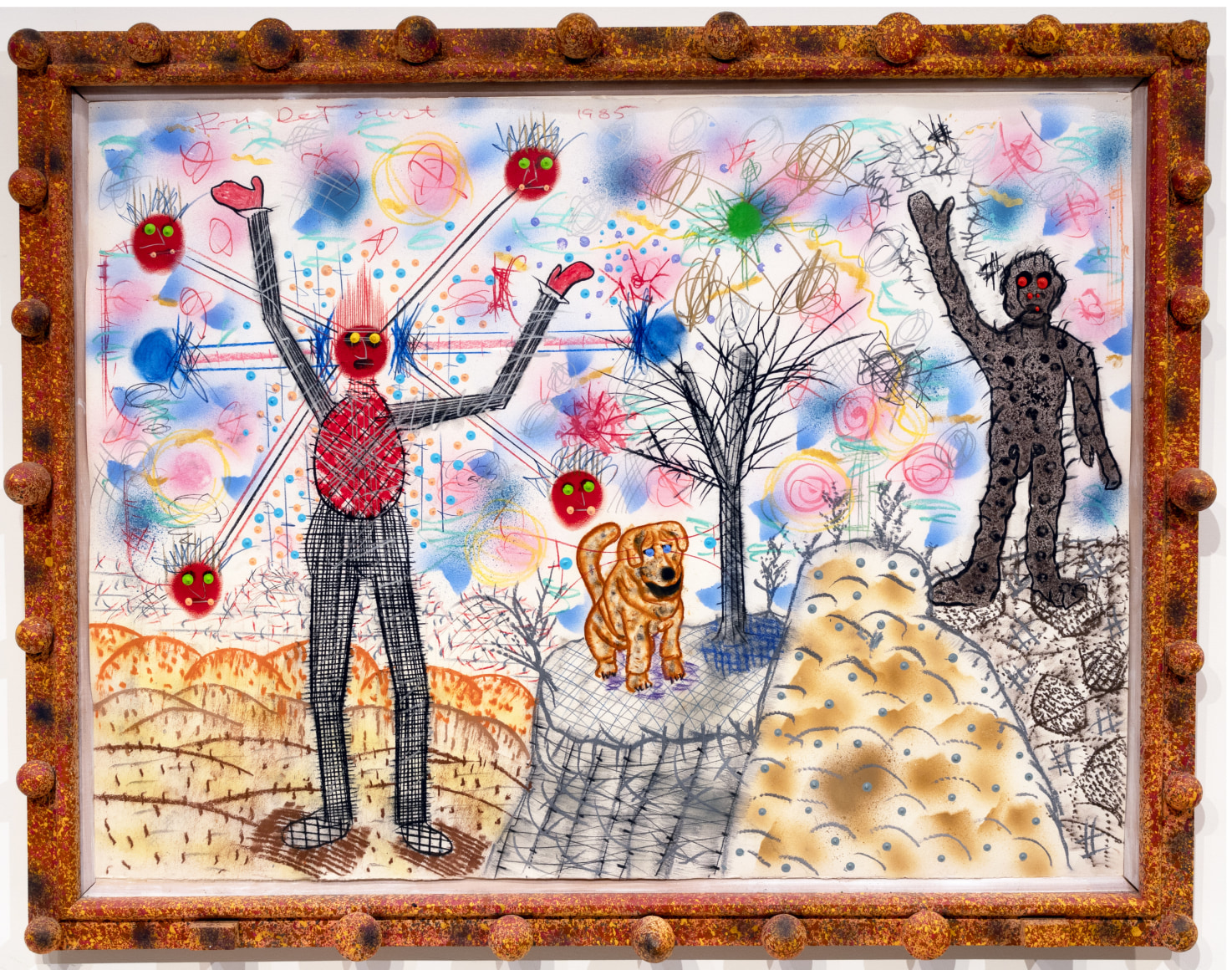 Roy De Forest, Untitled, 1985.