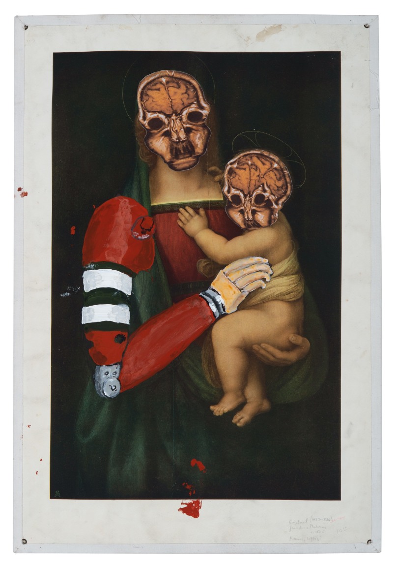 Katherine Sherwood  Pandemic Madonna (Raphael)  2022