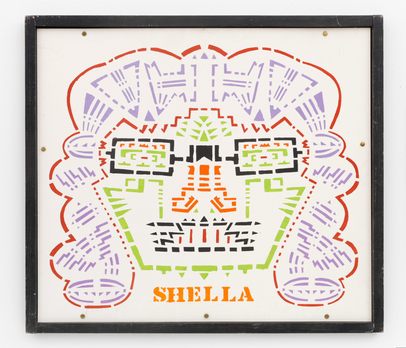 Karl Wirsum, 'Shella,' c. 1970-1971