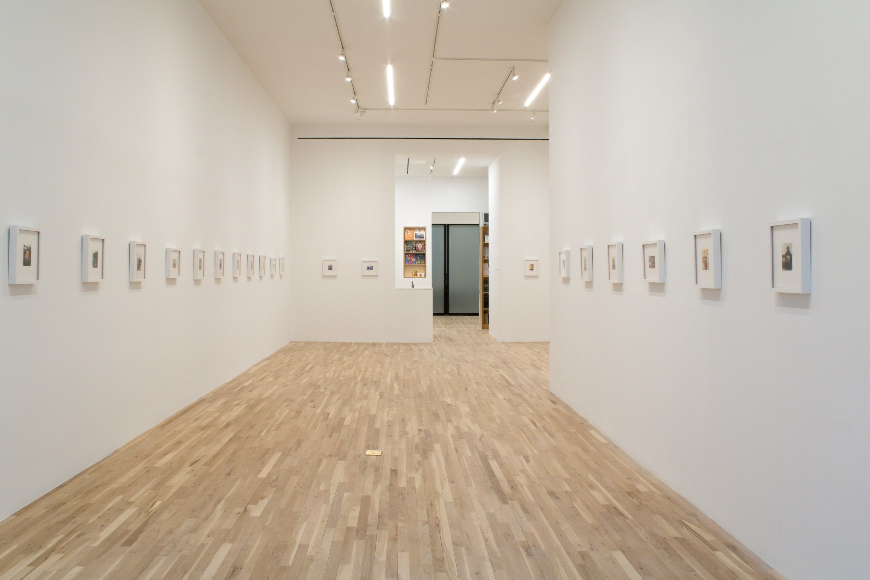 Installation view, Doug Biggert,&nbsp;Hitchhikers and a Sandal Shop, George Adams Gallery, New York, 2022