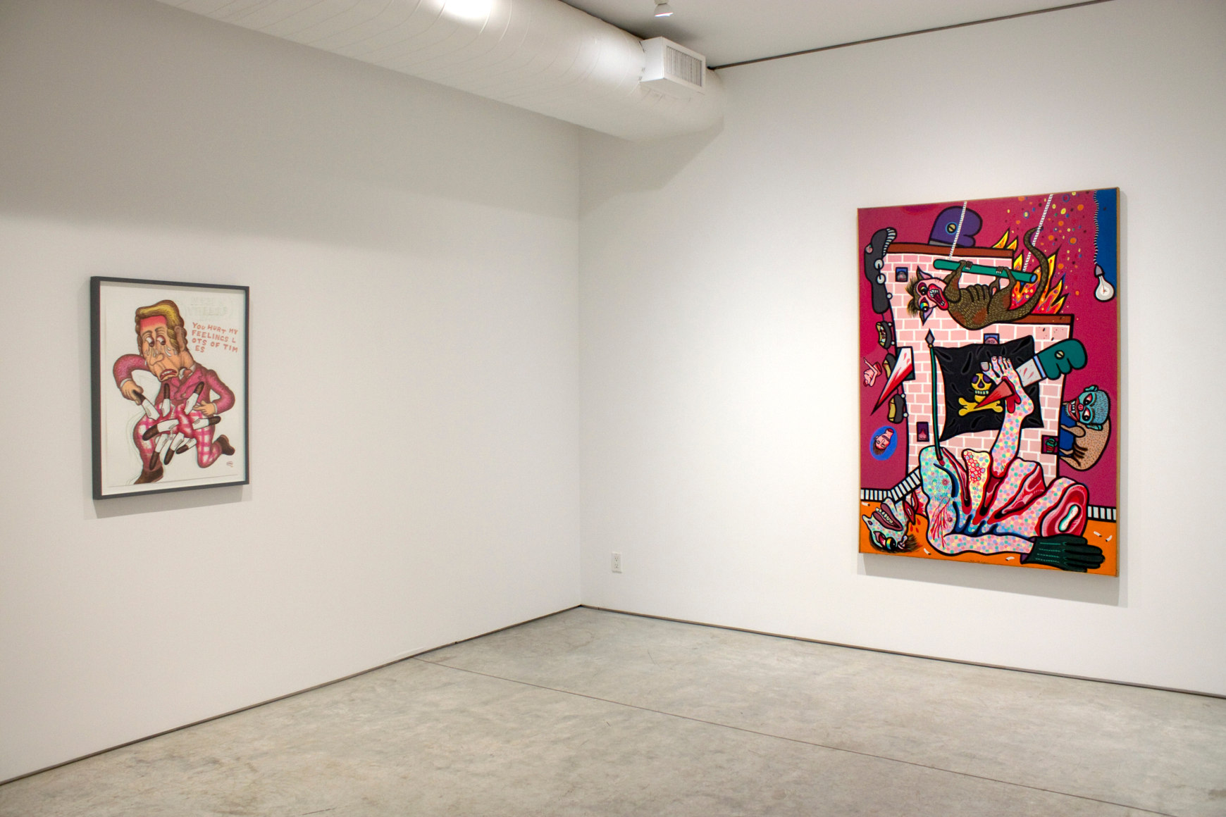 Installation View, Body/Object, George Adams Gallery, New York, 2019.