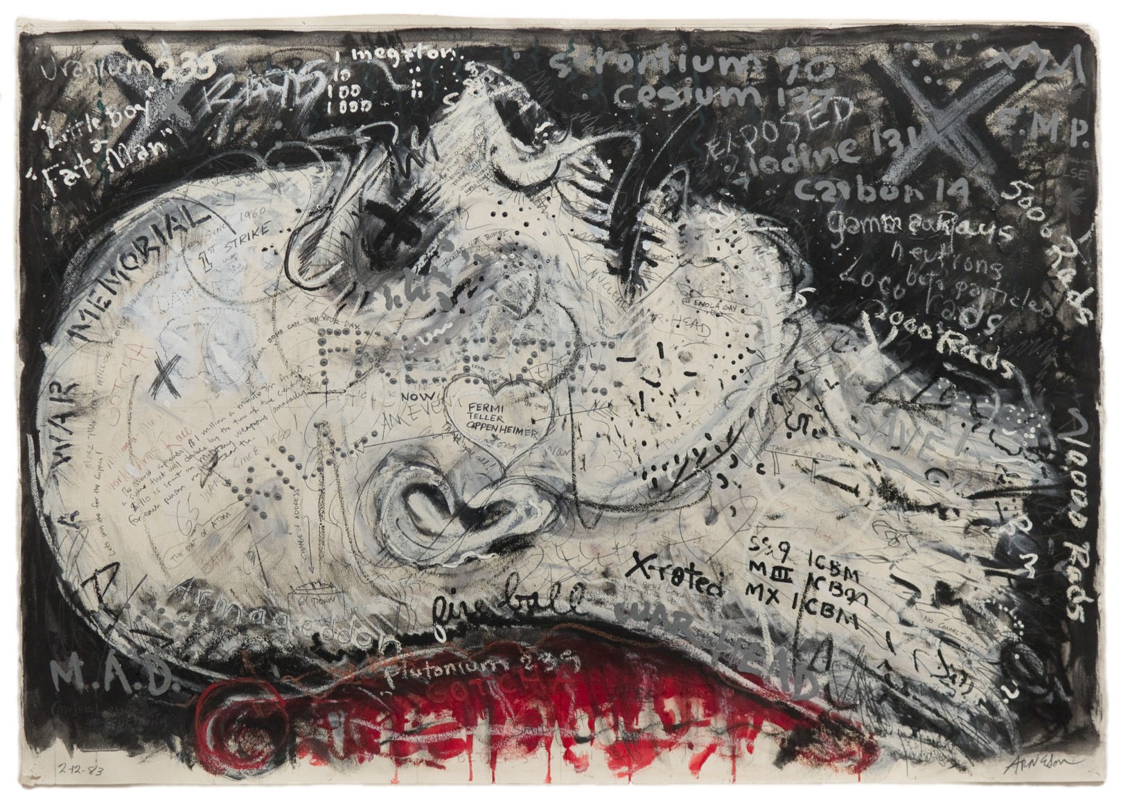 Robert Arneson, Nuke News 1983