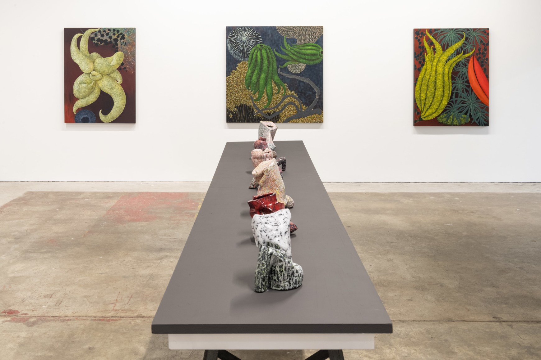 Installation view, Lynda Dann / Elisa D'Arrigo, 2024.