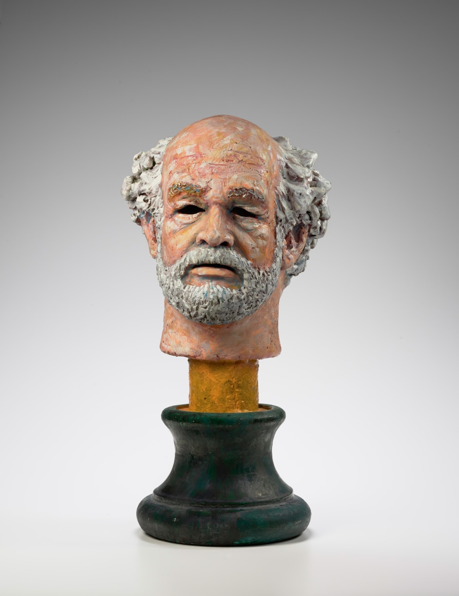 Robert Arneson, Self-Portrait at 57, 1988
